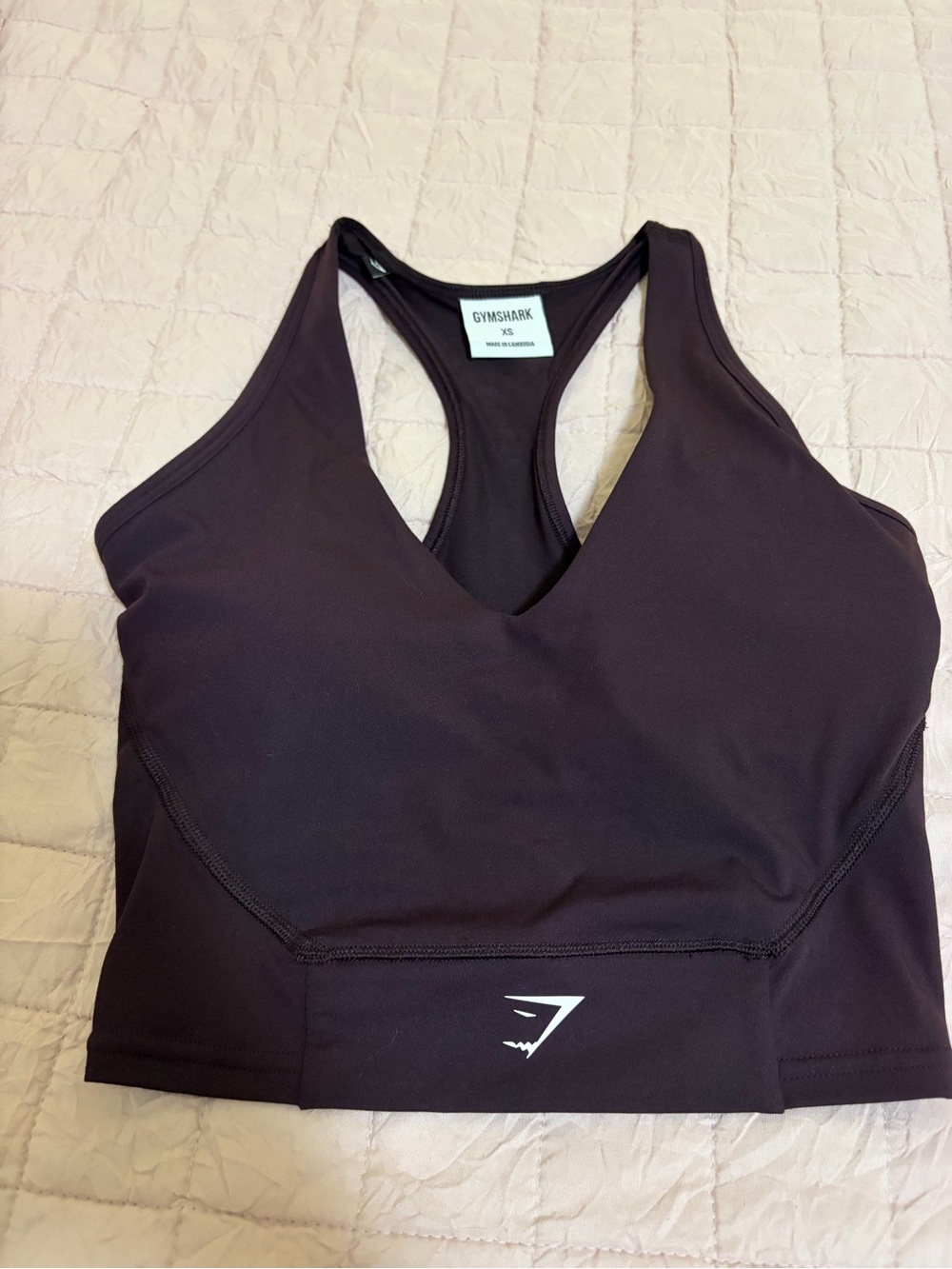 Gymshark Burgundy Sports Bra